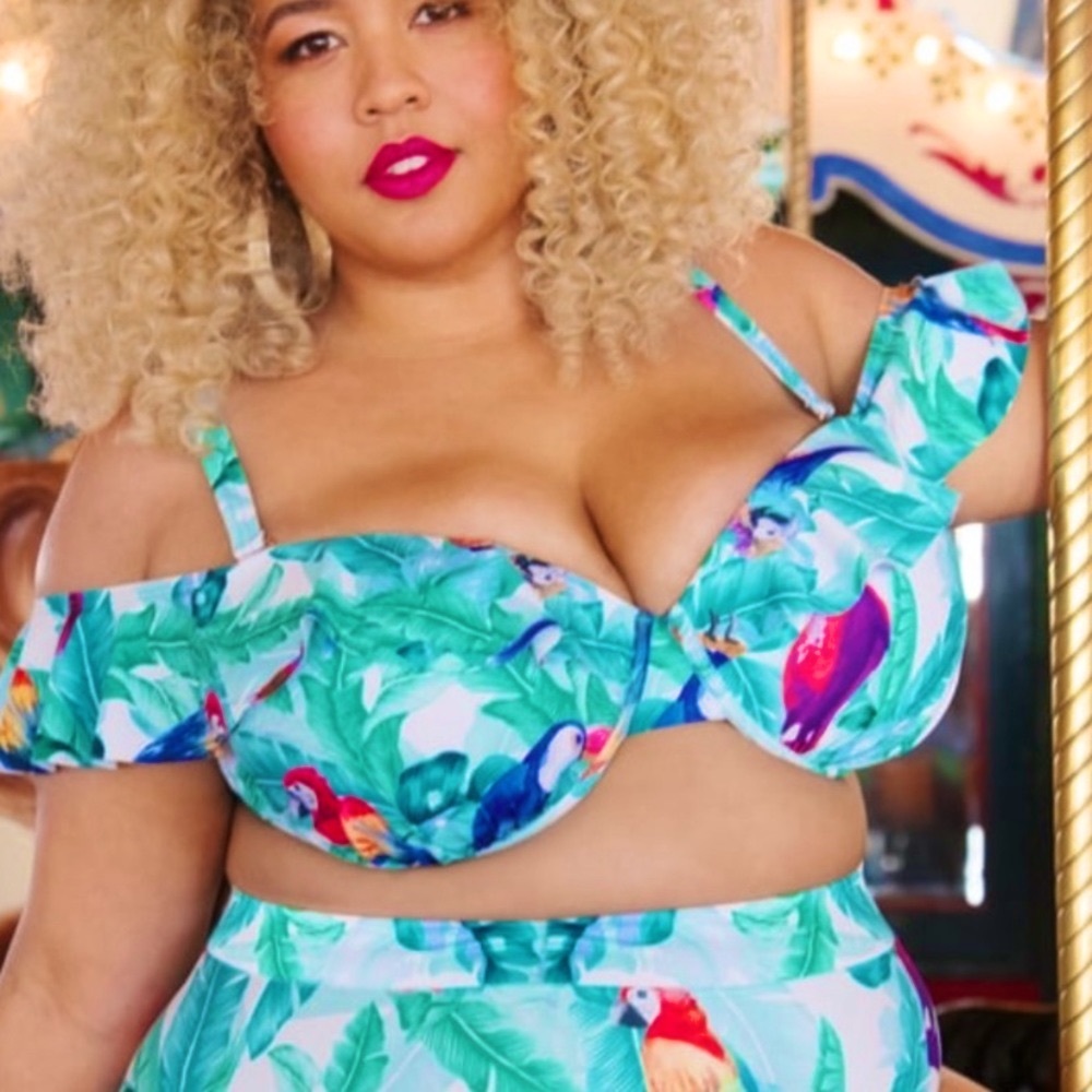 Tropical Vibes GabiFresh x Swimsuits for All Top